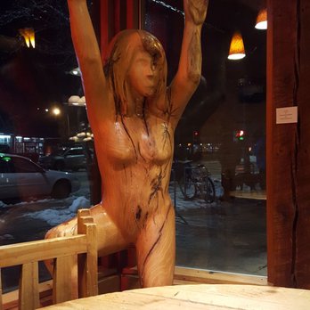 Break Espresso - Quite the welcoming carving as you enter. - Coffee & Tea Near Me - Missoula, Montana