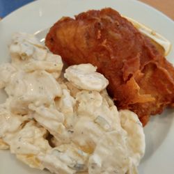 Pahlke - Backfisch with potato salad