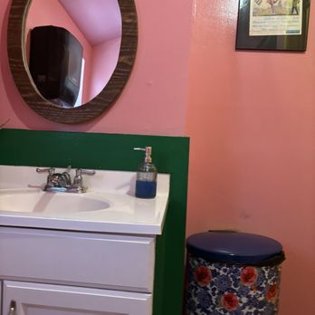 Fork & Spoon - Clean women's bathroom - American Near Me - Mountain Center, California