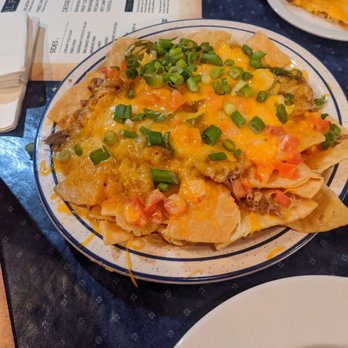 Red Hot & Blue - Pulled pork nachos - Barbeque Near Me - Laurel, Maryland
