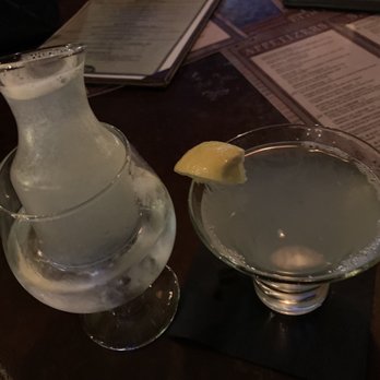 CJ Blacks - Full martini and the extra pour you get on the side. - Bars Near Me - Davie, Florida
