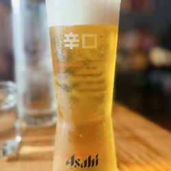 Yonsei Handrolls - Asahi on tap