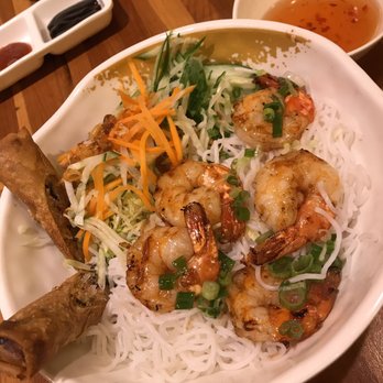 Anh's Kitchen - Grilled Shrimp and Eggroll Noodle - Vietnamese Near Me - Atlanta, Georgia