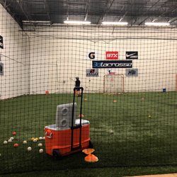 3D Lacrosse - "Small Group Training." Catch and shoot reps for kids.