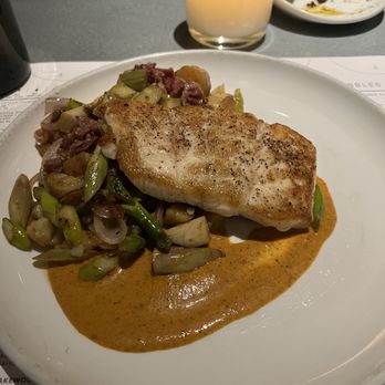 Sixty Vines - Seared Halibut - Wine Bars Near Me - Houston, Texas Sixty Vines - Seared Halibut - Wine Bars Near Me - Houston, Texas