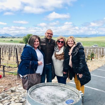Doffo Wines - Damian, owner/winemaker, who led our Cork n Tour!  Beautiful scenery! - Wineries Near Me - Temecula, California