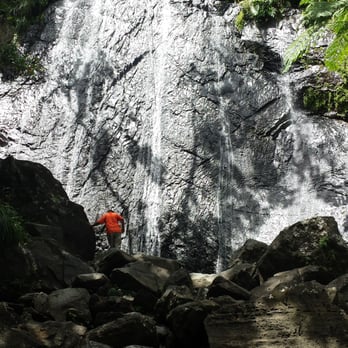 Natural Wonders PR - Hector at the first waterfall - Tours Near Me - Old San Juan, Puerto Rico