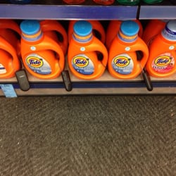 Walgreens - The world must be getting bad when the $5.99 containers of Tide have to have a security tag attached.