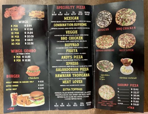 Menu photo 1 La Pizza Mar Lennox, CA
