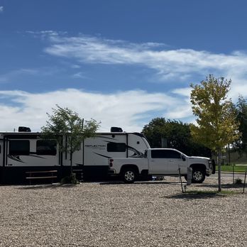 Burlington RV Park - Site #2 occupied and empty site #3 - RV Parks Near Me - Burlington, Colorado Burlington RV Park - Site #2 occupied and empty site #3 - RV Parks Near Me - Burlington, Colorado