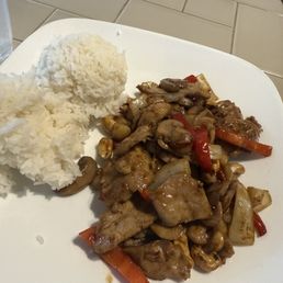 Cashew nuts pork Cashew nuts pork