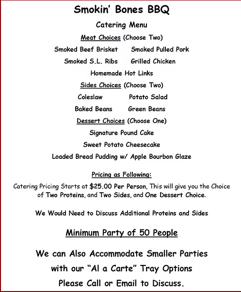 Smokin' Bones BBQ Logo