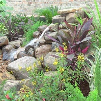 Beau Monde Landscape - a water feature in a garden - Landscaping Near Me - Lafayette, Louisiana