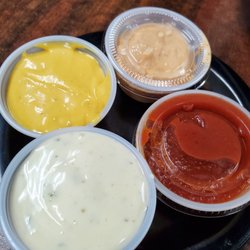 Chappy's Bar & Grill - Honey mustard, ranch, marinara, and bistro sauce.