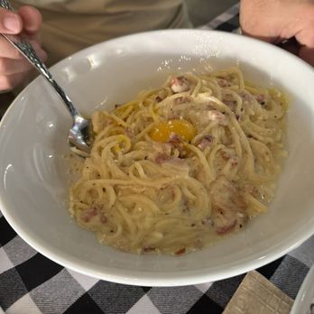 Barbusa - Pasta Carbonara Con Piselli - Italian Near Me - San Diego, California