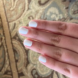 Gel polish not well done Gel polish not well done