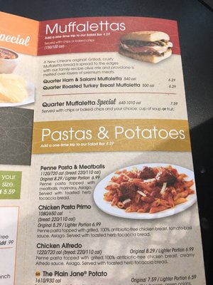 Menu photo 2 Jason's Deli Midland, TX