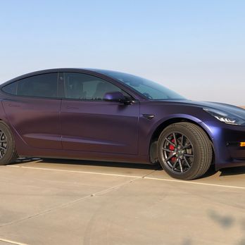 Wrap Bullys | Vehicle Wraps & PPF - Model 3 Satin Roaring Thunder Color Flip - Vehicle Wraps Near Me - Gardena, California Wrap Bullys | Vehicle Wraps & PPF - Model 3 Satin Roaring Thunder Color Flip - Vehicle Wraps Near Me - Gardena, California