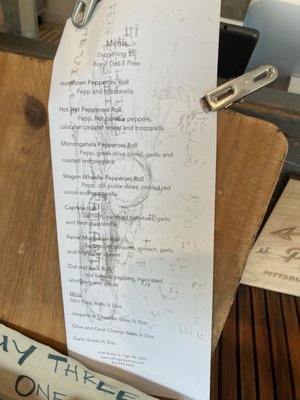 Rolling Pepperoni by null