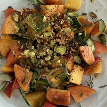 Coda Di Volpe - Peach Salad - Pizza Near Me - Chicago, Illinois Coda Di Volpe - Peach Salad - Pizza Near Me - Chicago, Illinois