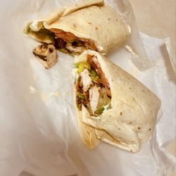 Iron Horse Pizzeria & Sports Pub - Grilled chicken wrap - basic but good .