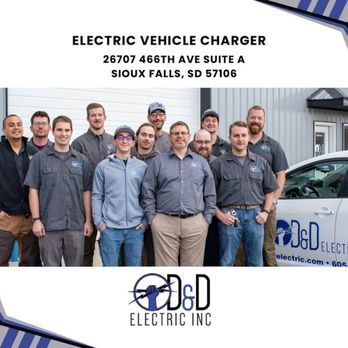 D & D Electric - electric vehicle charger - Electricians Near Me - Sioux Falls, South Dakota