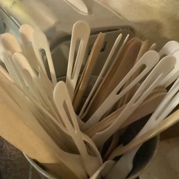 Cool compostable silverware