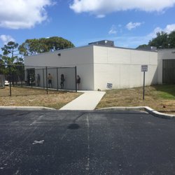 Ezell Hester Community Center - Back of the building where we entered
