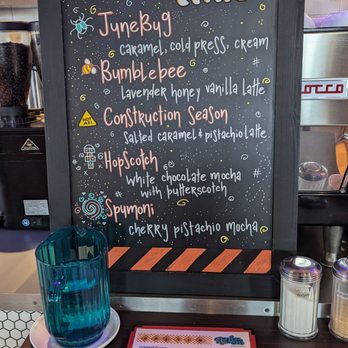 Relish - Construction Season latte (yummy) - Coffee & Tea Near Me - Minneapolis, Minnesota