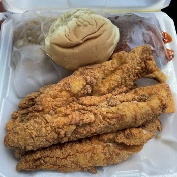 Jamil’s Cafe - Fried Whiting Platter - Southern Near Me - Philadelphia, Pennsylvania