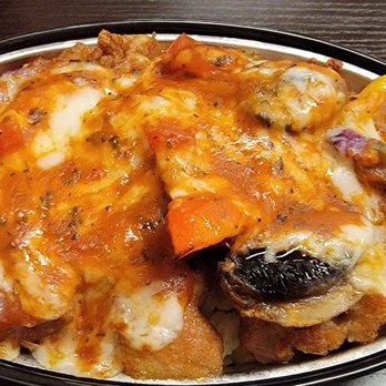 Wow Cafe - Baked pork chop with tomato sauce over rice - Hong Kong Style Cafe Near Me - Edison, New Jersey