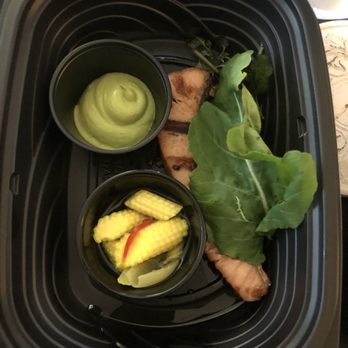 Annabelle - GRILLED SMOKED SALMON with avocado purée from Restaurant Week menu - American Near Me - Washington, DC, District of Columbia Annabelle - GRILLED SMOKED SALMON with avocado purée from Restaurant Week menu - American Near Me - Washington, DC, District of Columbia