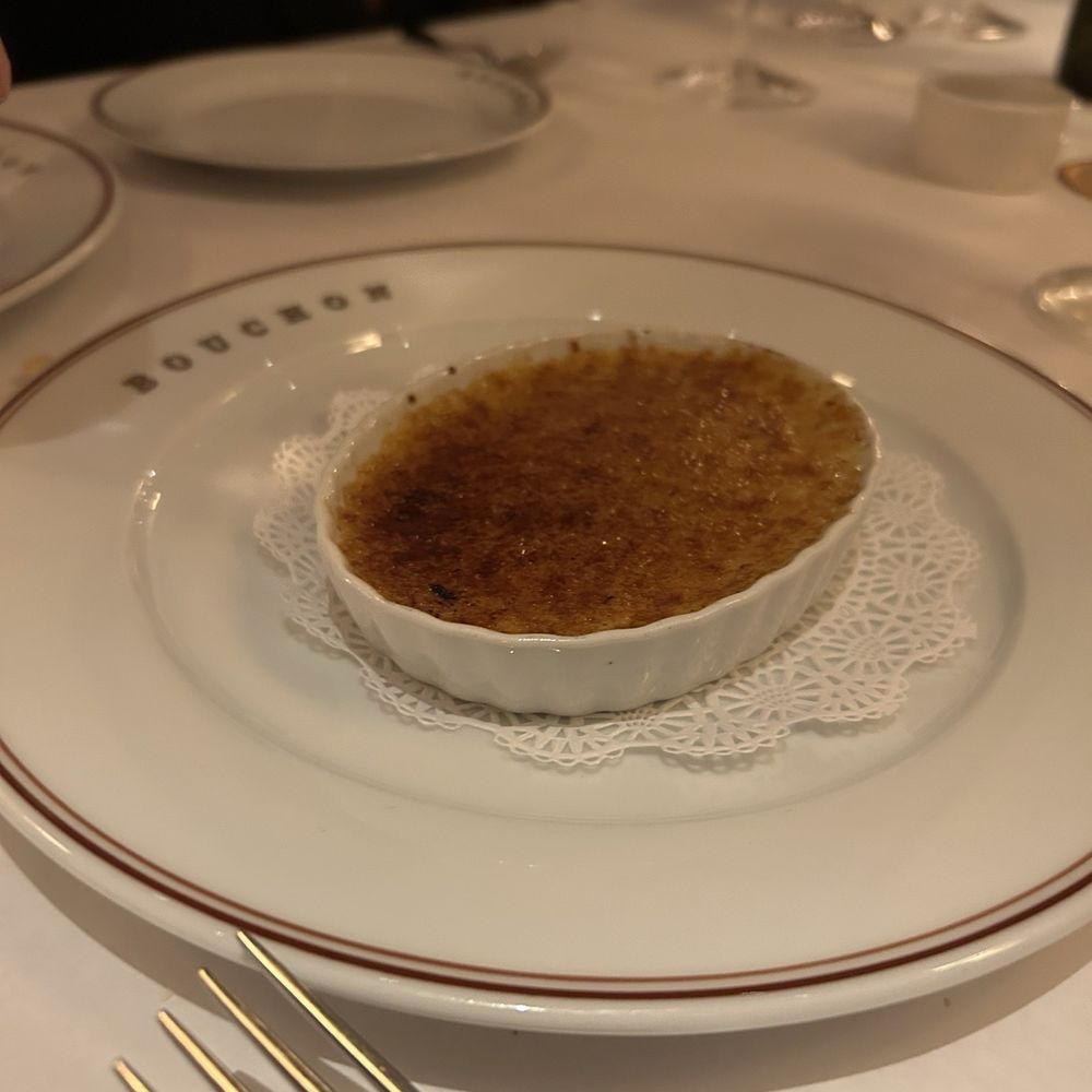 Bouchon Bistro - Crème brûlée - French Near Me - Coral Gables, Florida
