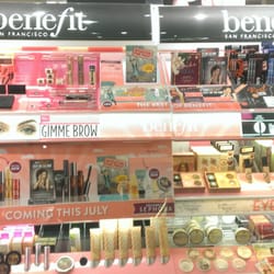 Sephora - Benefit makeup display.