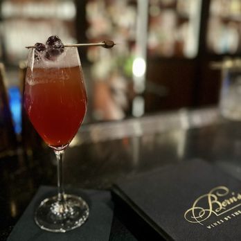Bern's Steak House - Delicious drink - I forgot the name - Steakhouses Near Me - Tampa, Florida