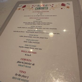 Cañonita - Menu - Mexican Near Me - Las Vegas, Nevada Cañonita - Menu - Mexican Near Me - Las Vegas, Nevada