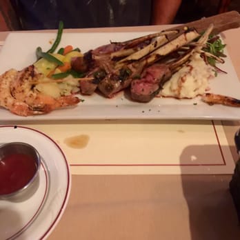 The Raintree Restaurant - Rack of lamb w/ shrimp - American Near Me - Saint Augustine, Florida