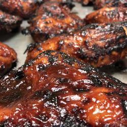 Brose's Superette - Our delicious bbq chicken thighs and drumsticks!!