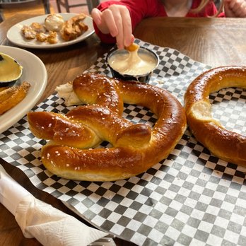 Prison Brews - Pretzels with Pub Cheese - American Near Me - Jefferson City, Missouri Prison Brews - Pretzels with Pub Cheese - American Near Me - Jefferson City, Missouri