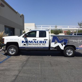 Macro Mechanical - Macro Mechanical, Inc. Truck - Heating & Air Conditioning/HVAC Near Me - Murrieta, California