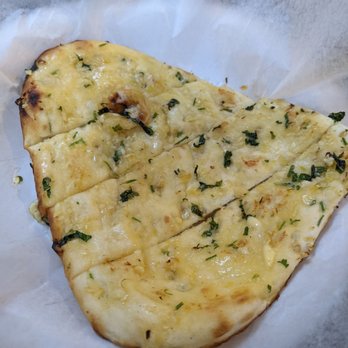 Namaste Woo - Garlic naan - Food Court Near Me - Worcester, Massachusetts