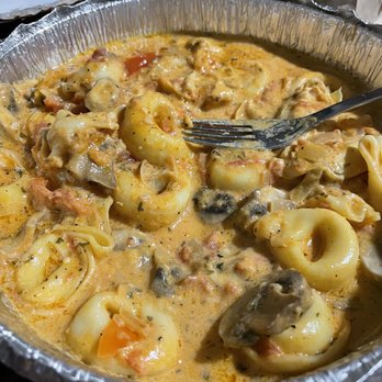 Cafe Sicilia - Tortellini Michelangelo (To-go) - Italian Near Me - Bedford, Texas