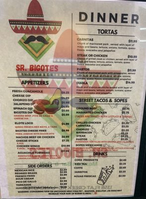 Menu photo 7 Sr.bigotes Lancaster, SC