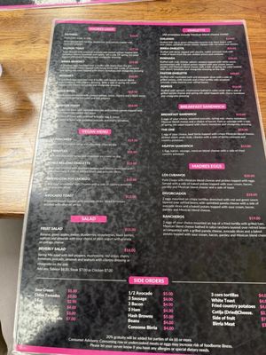 Menu photo 5 Madres Brunch Whittier, CA