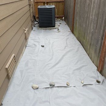 Puyallup Bark Supply - Weed barrier from Home Depot we put down first - Building Supplies Near Me - Puyallup, Washington Puyallup Bark Supply - Weed barrier from Home Depot we put down first - Building Supplies Near Me - Puyallup, Washington