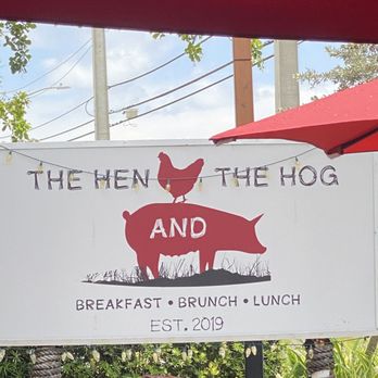 The Hen and The Hog - Sign - Breakfast & Brunch Near Me - Boca Raton, Florida The Hen and The Hog - Sign - Breakfast & Brunch Near Me - Boca Raton, Florida