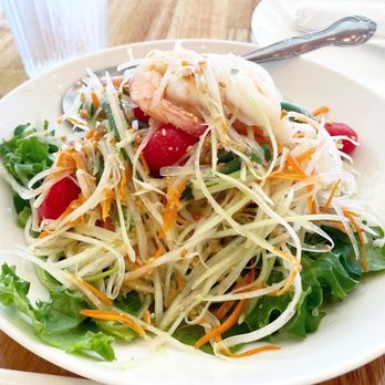 Basil & Co - Papaya Salad - Thai Near Me - Diamond Bar, California