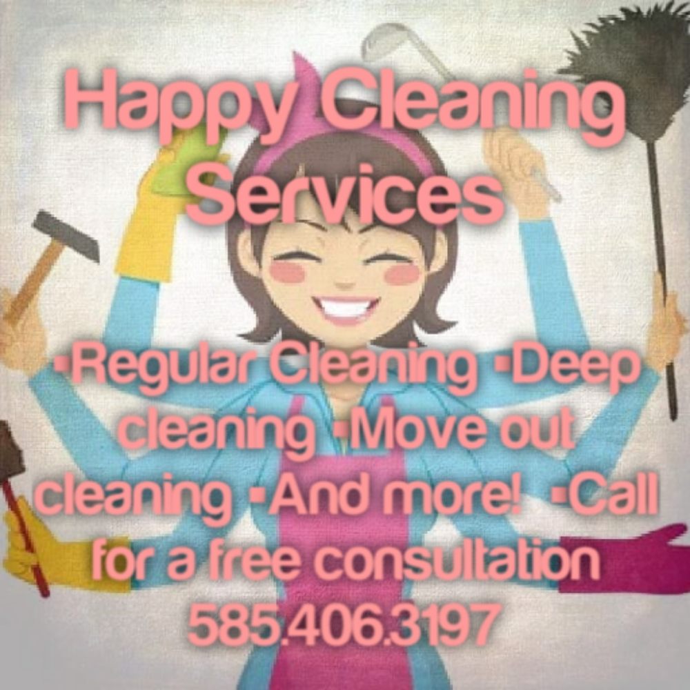HAPPY CLEANING COMPANY Geneseo, New York Home Cleaning Phone