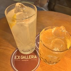Ex Galleria - Viaggio Nell'Aldila and Grappa Fizz