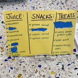 Ritual Juicery - Daily menu